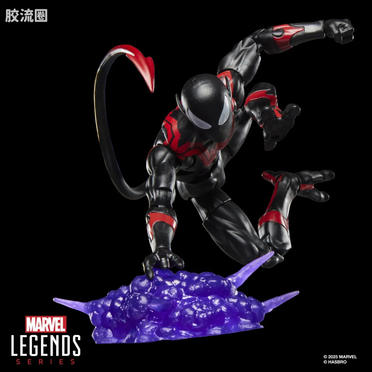 Marvel Legends/漫威传奇 可动人偶系列 蜘蛛侠 漫画 复古挂卡系列 非凡蜘蛛侠（夜行者） - 图片