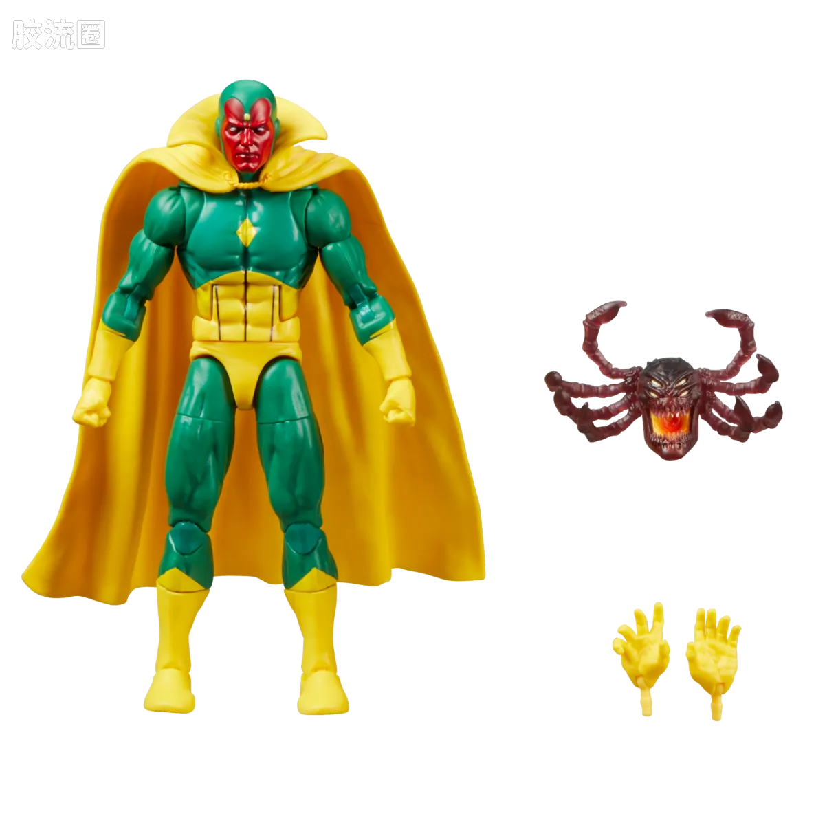 Marvel Legends/漫威传奇 可动人偶系列 漫画 至高中队 虚无系列 漫画幻视 - 图片