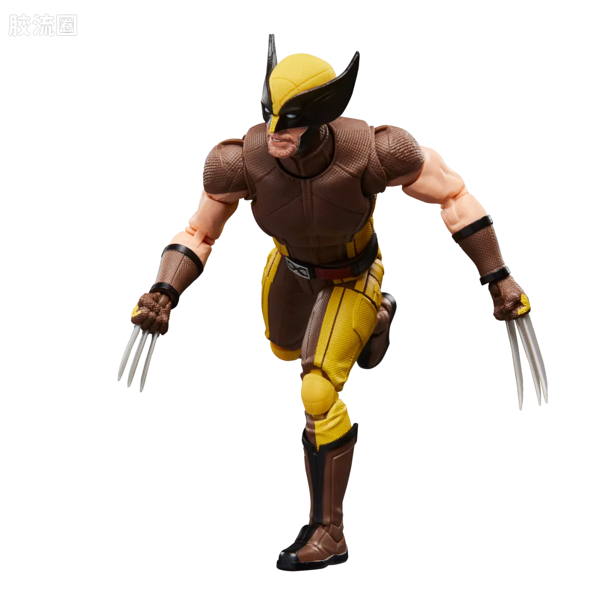 Marvel Legends/漫威传奇 可动人偶系列 死侍与金刚狼系列 金刚狼（棕色战衣） - 图片