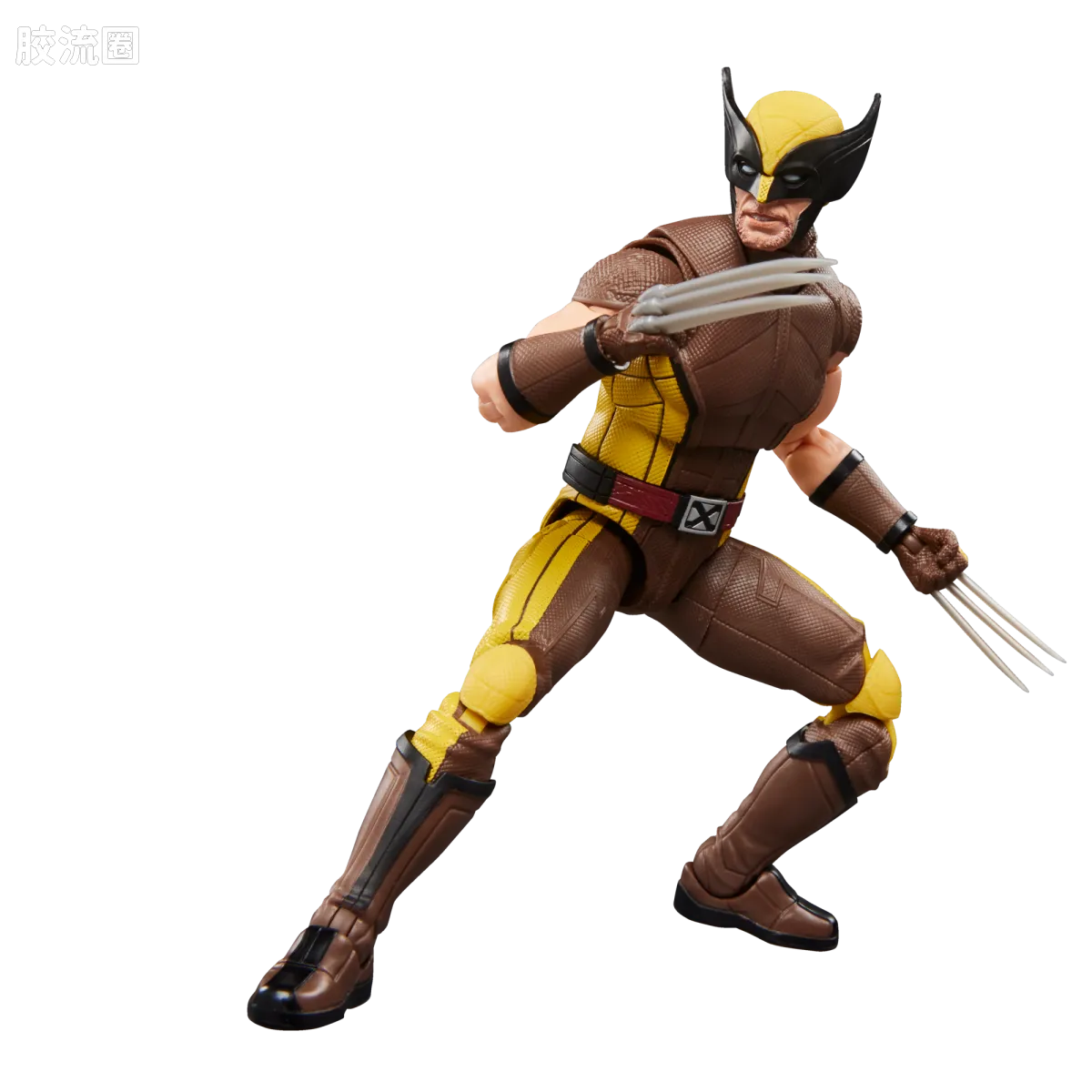 Marvel Legends/漫威传奇 可动人偶系列 死侍与金刚狼系列 金刚狼（棕色战衣） - 图片