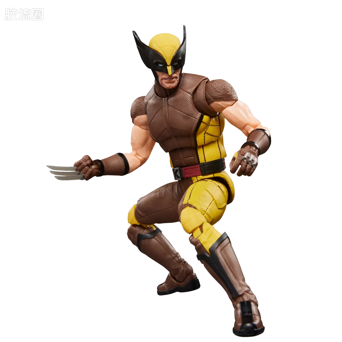 Marvel Legends/漫威传奇 可动人偶系列 死侍与金刚狼系列 金刚狼（棕色战衣） - 图片