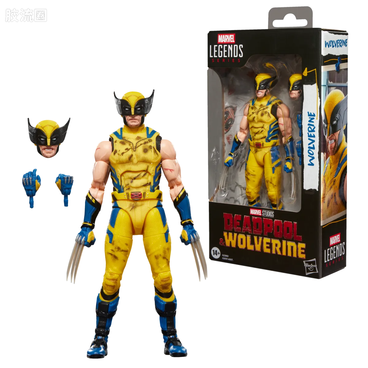 Marvel Legends/漫威传奇 可动人偶系列 死侍与金刚狼系列 金刚狼 - 图片