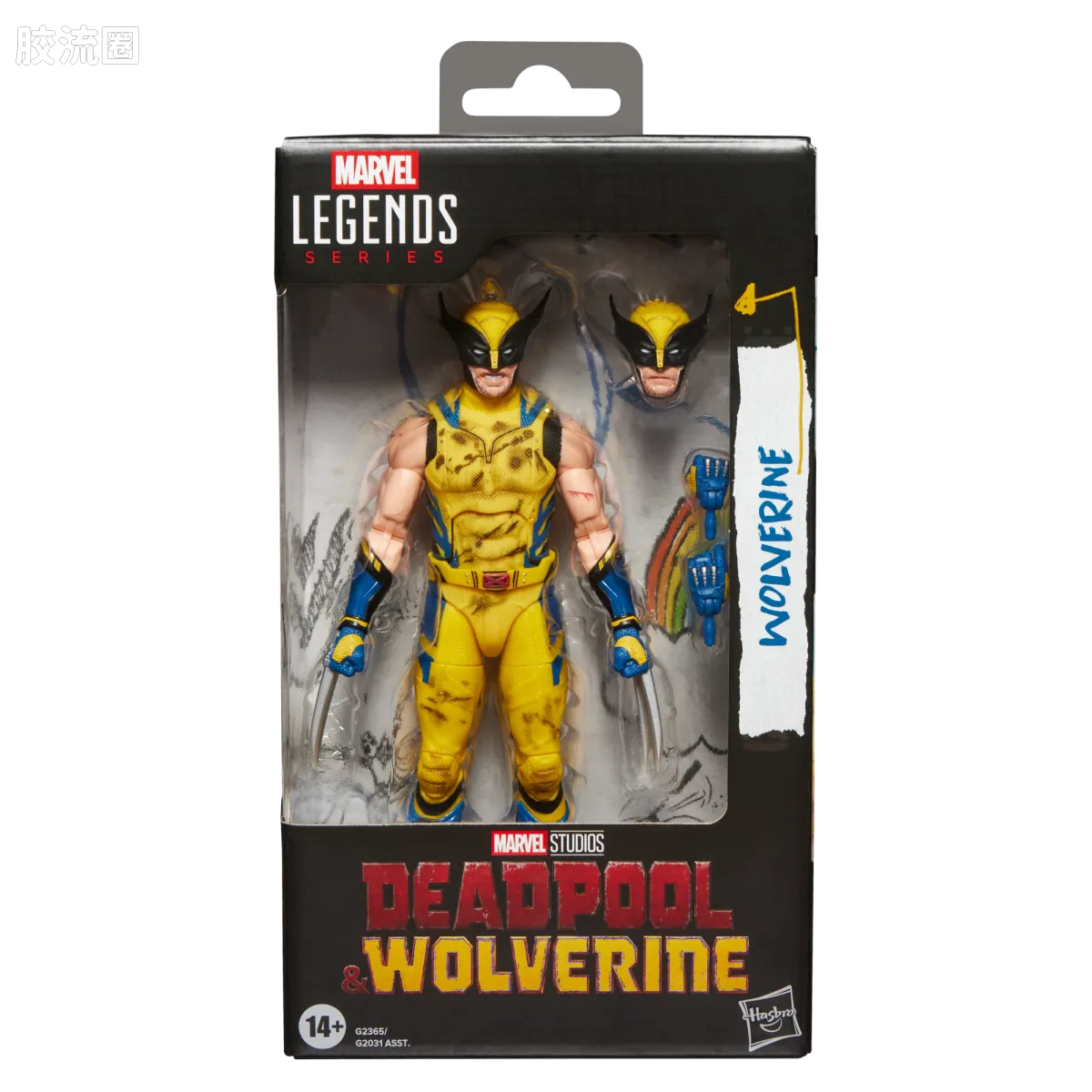 Marvel Legends/漫威传奇 可动人偶系列 死侍与金刚狼系列 金刚狼 - 图片