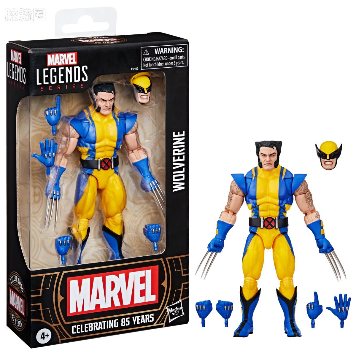 Marvel Legends/漫威传奇 可动人偶系列 漫威85周年系列 金刚狼 - 图片