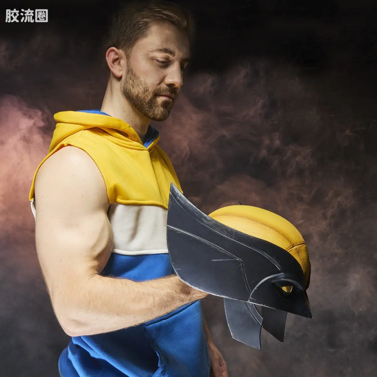 Marvel Legends/漫威传奇 可动人偶系列 1/1系列 电影  死侍与金刚狼 金刚狼 面具 - 图片