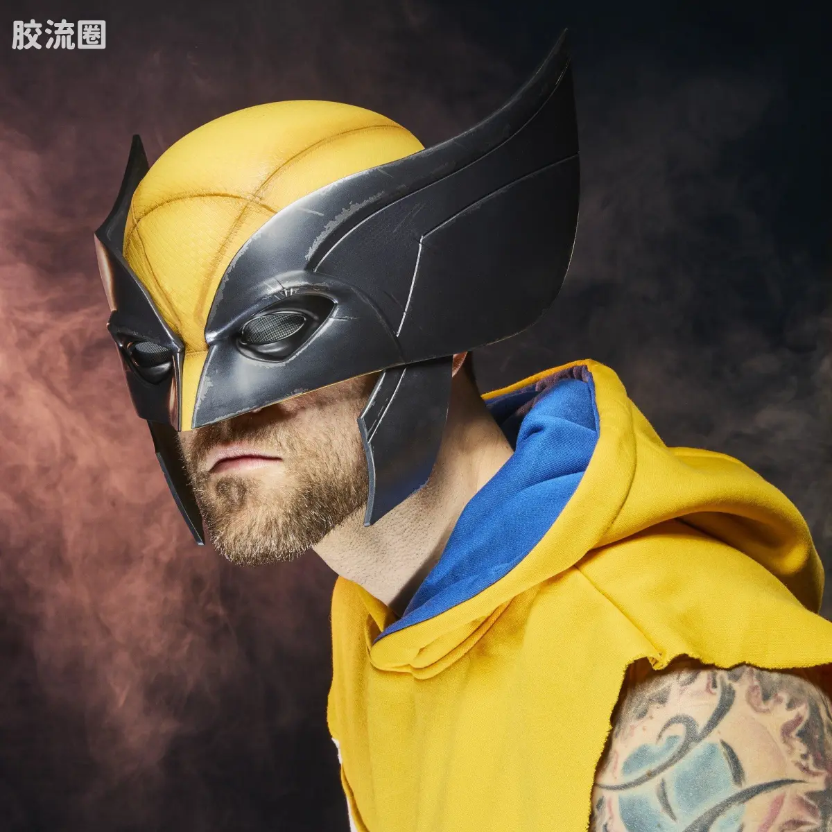 Marvel Legends/漫威传奇 可动人偶系列 1/1系列 电影  死侍与金刚狼 金刚狼 面具 - 图片