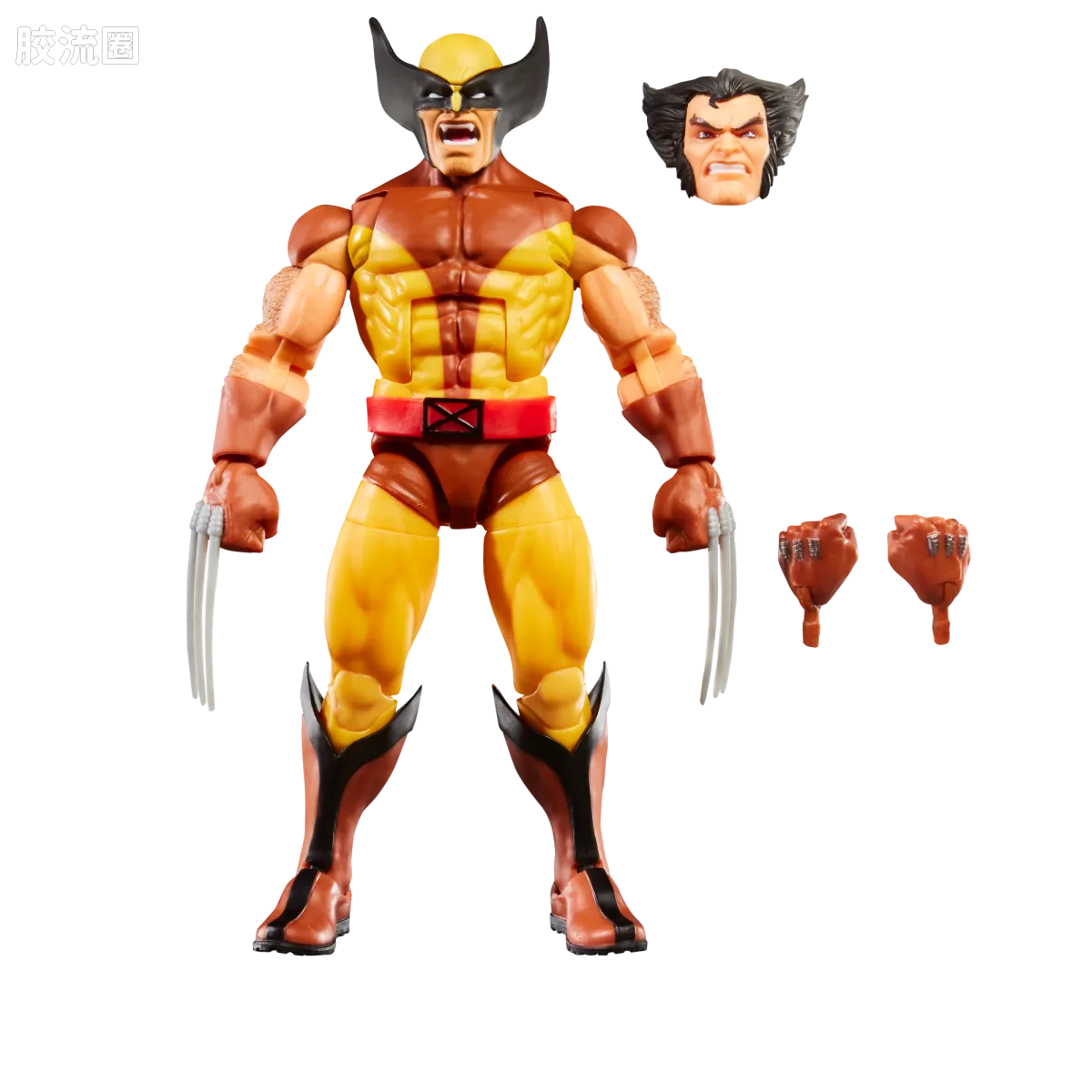 Marvel Legends/漫威传奇 可动人偶系列 X-战警97 动画 复古挂卡系列 金刚狼&暴风女 - 图片