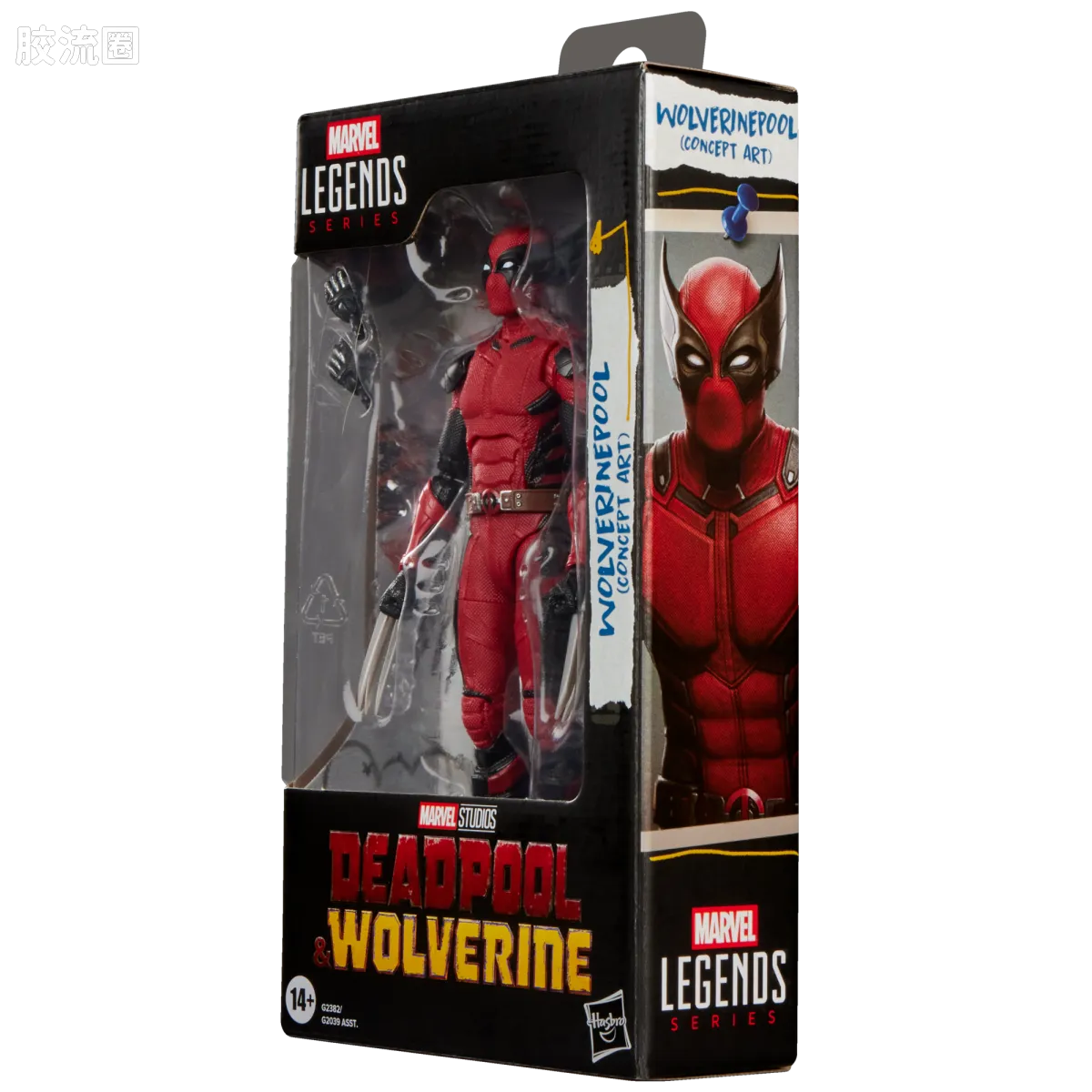 Marvel Legends/漫威传奇 可动人偶系列 死侍与金刚狼系列 死侍狼（概念艺术版） - 图片