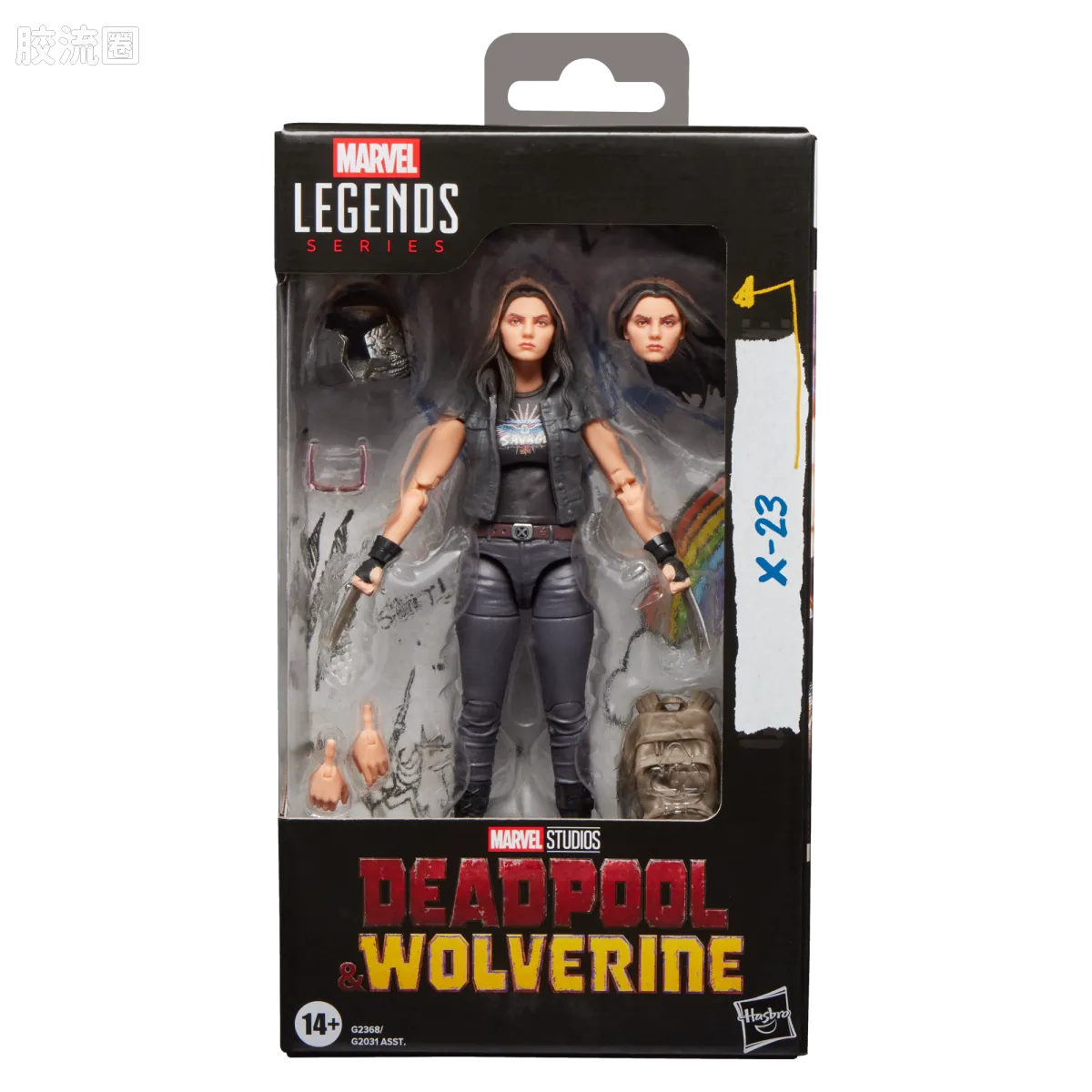 Marvel Legends/漫威传奇 可动人偶系列 死侍与金刚狼系列 X-23 - 图片