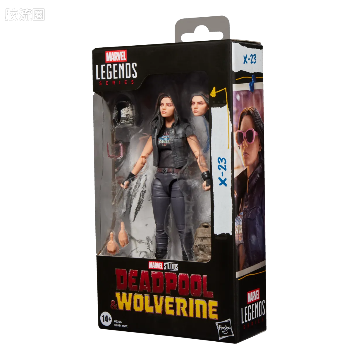 Marvel Legends/漫威传奇 可动人偶系列 死侍与金刚狼系列 X-23 - 图片