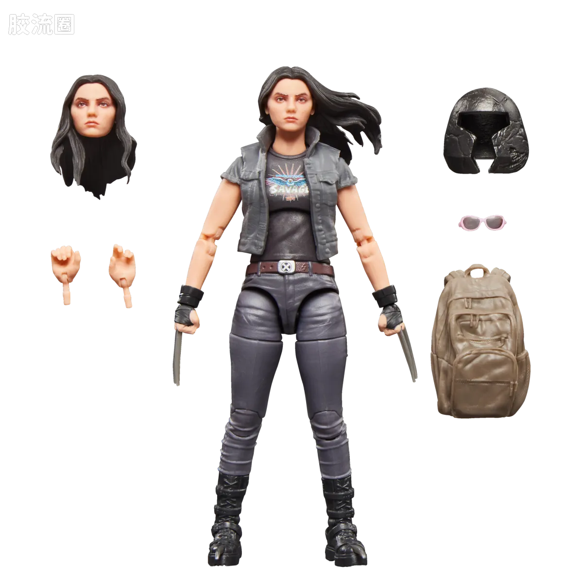 Marvel Legends/漫威传奇 可动人偶系列 死侍与金刚狼系列 X-23 - 图片