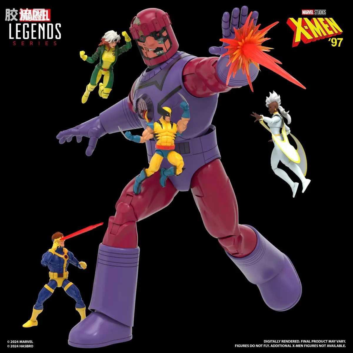 Marvel Legends/漫威传奇 可动人偶系列 X战警97 哨兵机器人（X战警97） - 图片