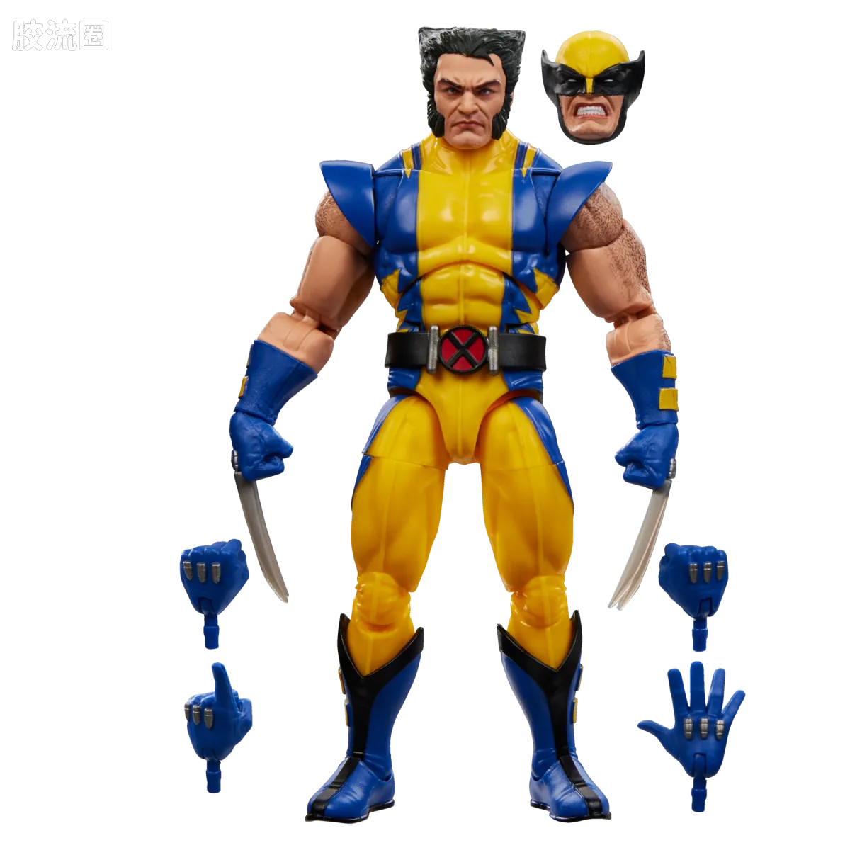 Marvel Legends/漫威传奇 可动人偶系列 多人套 镭射眼与金刚狼 - 图片
