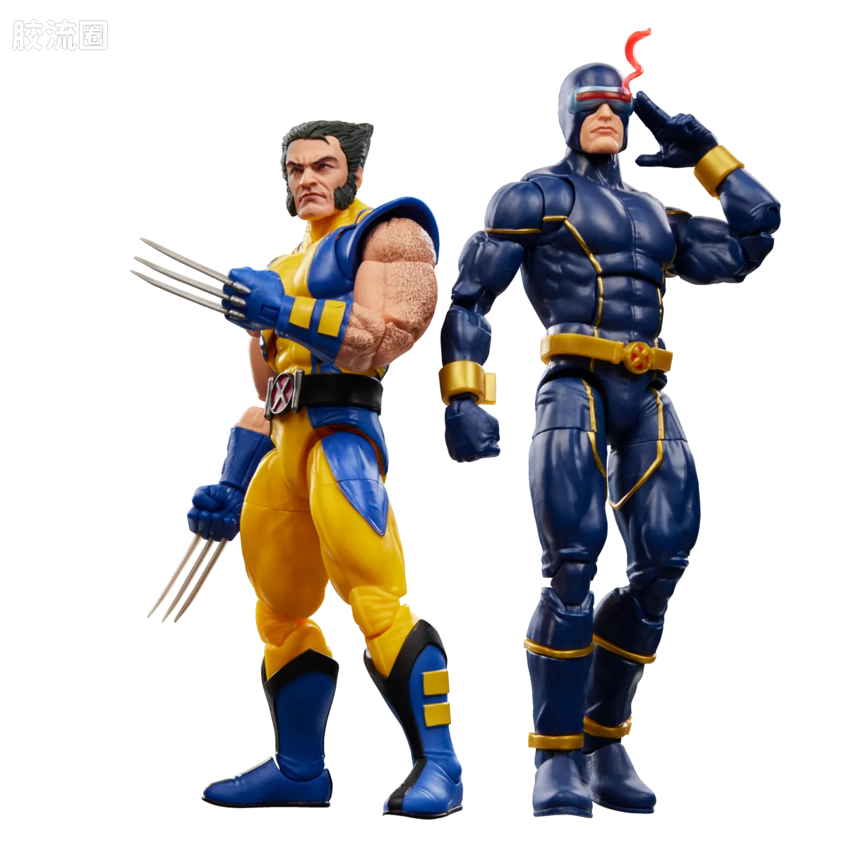 Marvel Legends/漫威传奇 可动人偶系列 多人套 镭射眼与金刚狼 - 图片