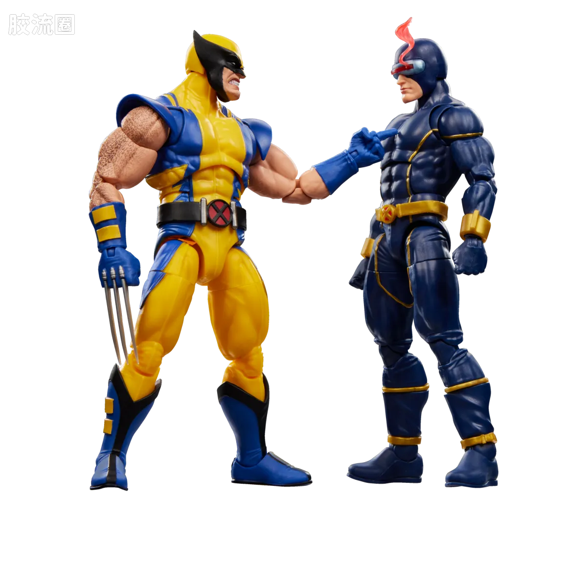 Marvel Legends/漫威传奇 可动人偶系列 多人套 镭射眼与金刚狼 - 图片