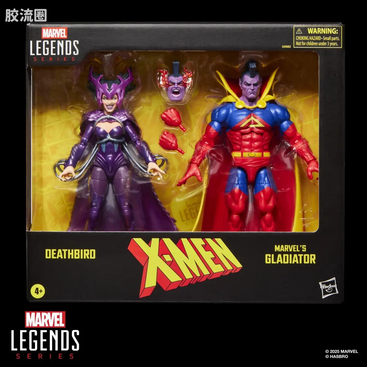 Marvel Legends/漫威传奇 可动人偶系列 多人套 死亡鸟与斗剑 - 图片