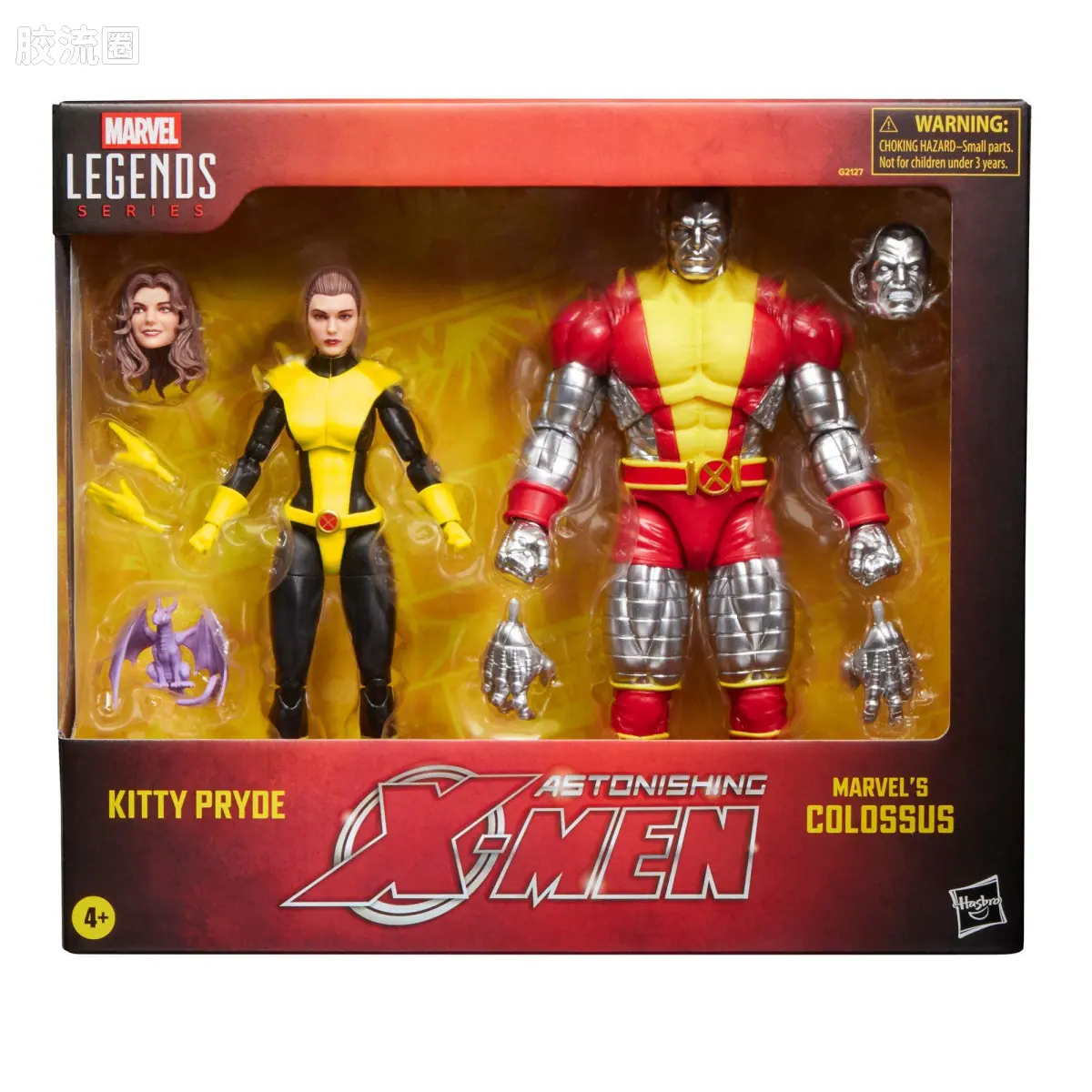 Marvel Legends/漫威传奇 可动人偶系列 多人套 幻影猫 & 钢力士 - 图片