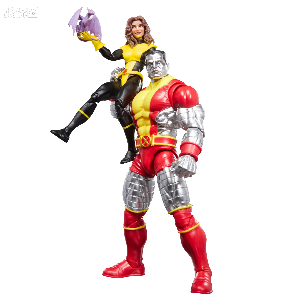 Marvel Legends/漫威传奇 可动人偶系列 多人套 幻影猫 & 钢力士 - 图片