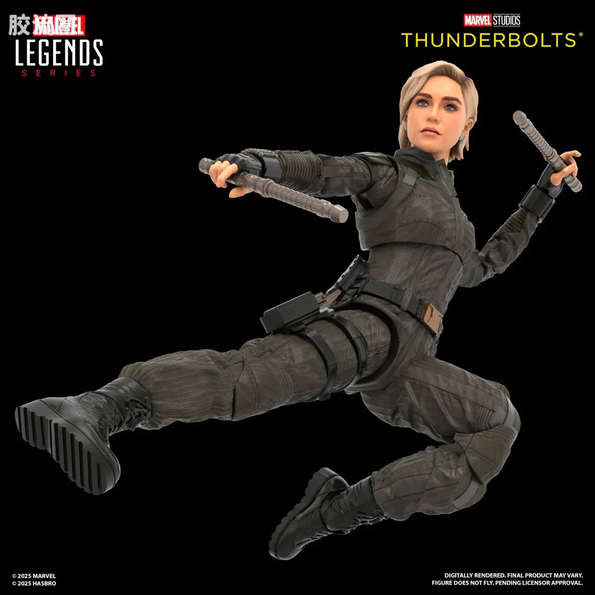 Marvel Legends/漫威传奇 可动人偶系列 雷霆特攻队* 电影系列 叶莲娜·贝洛娃&红色守卫 双人套 - 图片
