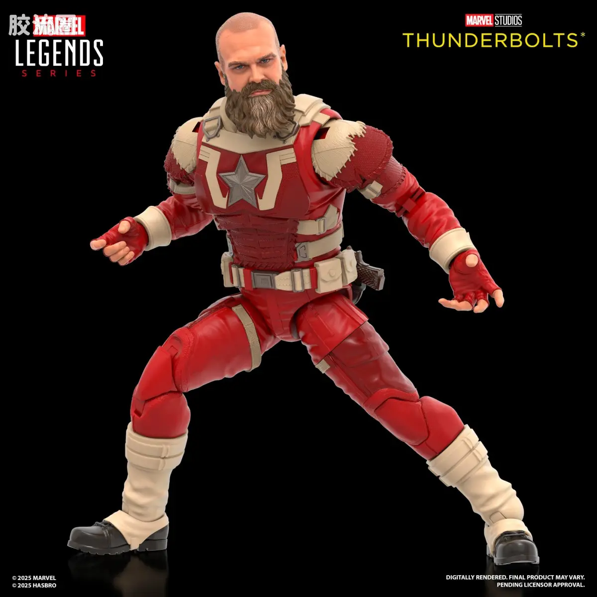Marvel Legends/漫威传奇 可动人偶系列 雷霆特攻队* 电影系列 叶莲娜·贝洛娃&红色守卫 双人套 - 图片