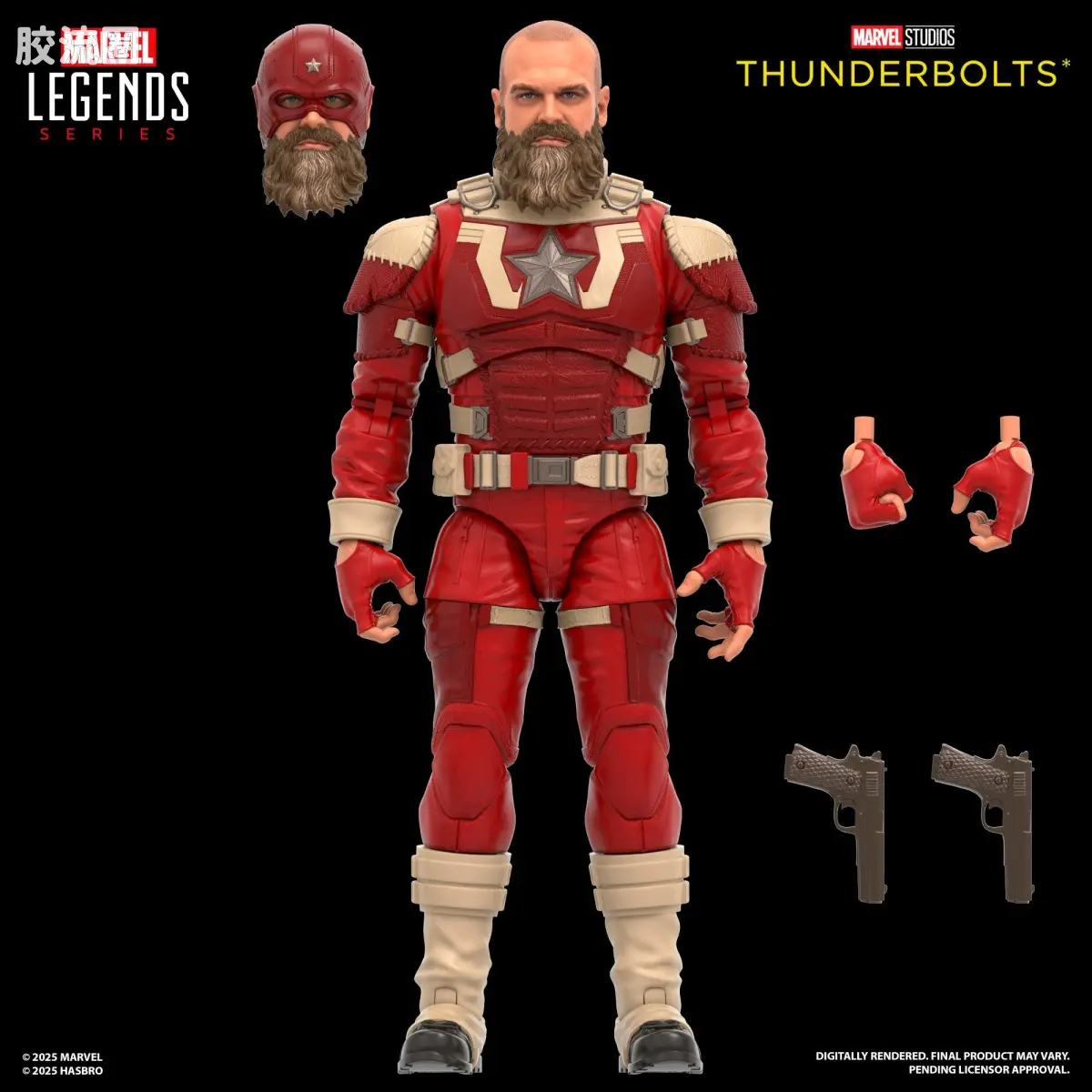 Marvel Legends/漫威传奇 可动人偶系列 雷霆特攻队* 电影系列 叶莲娜·贝洛娃&红色守卫 双人套 - 图片