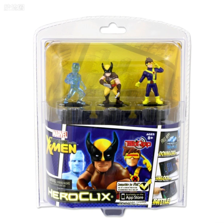 HeroClix盒蛋系列 普通版 Marvel Tab App Series 1: Wolverine and the X-Men