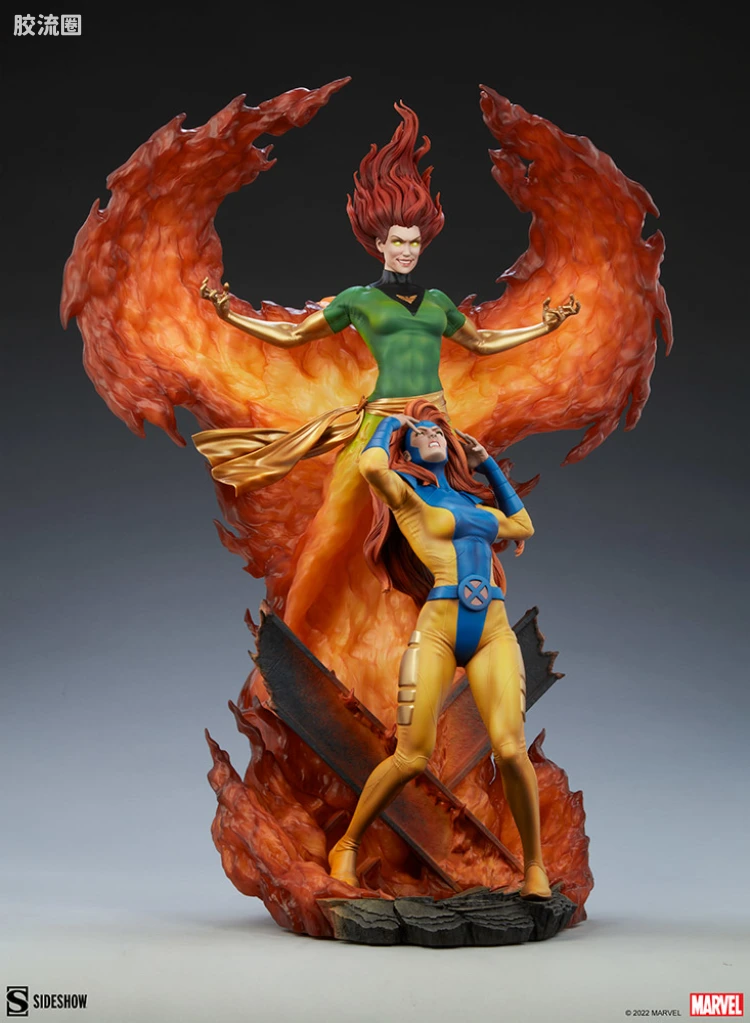 sideshow静态模型系列 Maquette Marvel 凤凰女&琴·格蕾