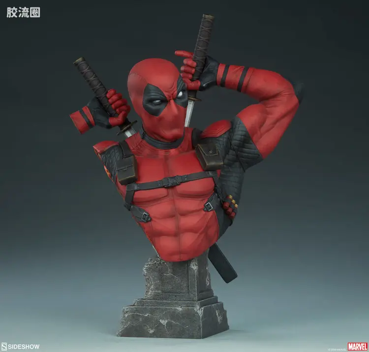 sideshow胸像系列 普通胸像 Marvel 死侍