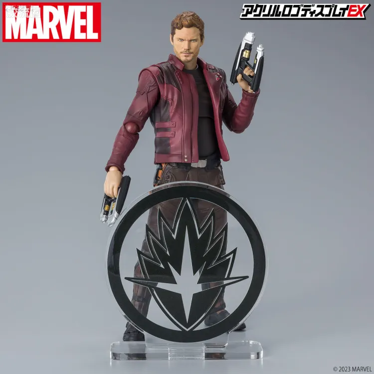 亚克力LOGO展示牌EX系列 美系 Marvel 英雄标识 星爵