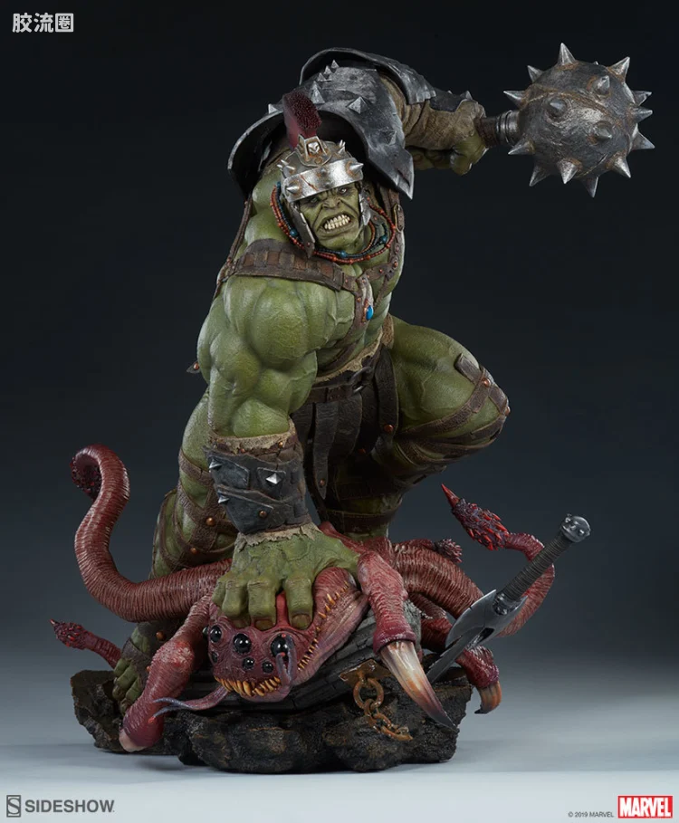 sideshow静态模型系列 Maquette Marvel 角斗士绿巨人