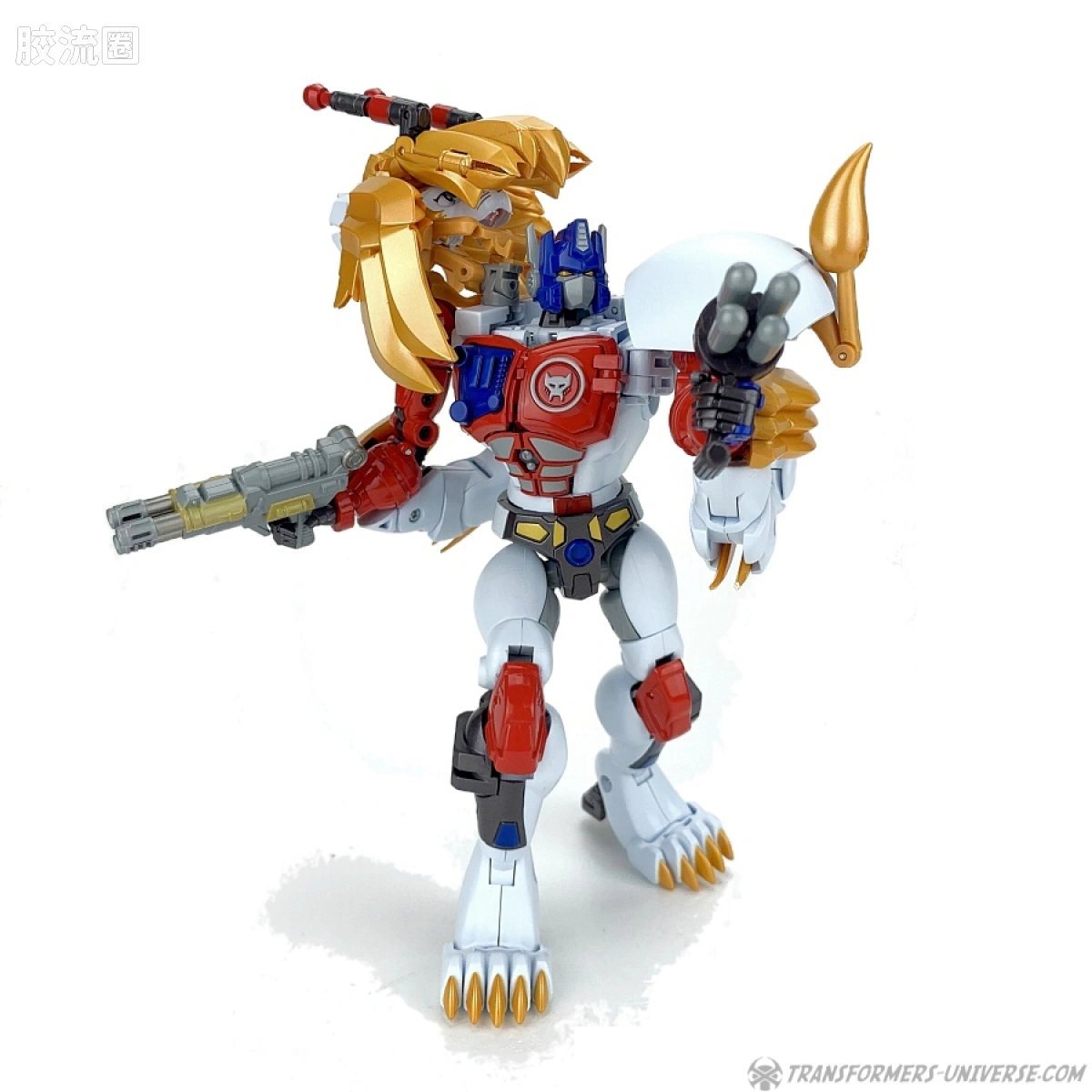 变形金刚MP系列 MP日版 MP-48 白狮擎天柱 (BW) - 图片