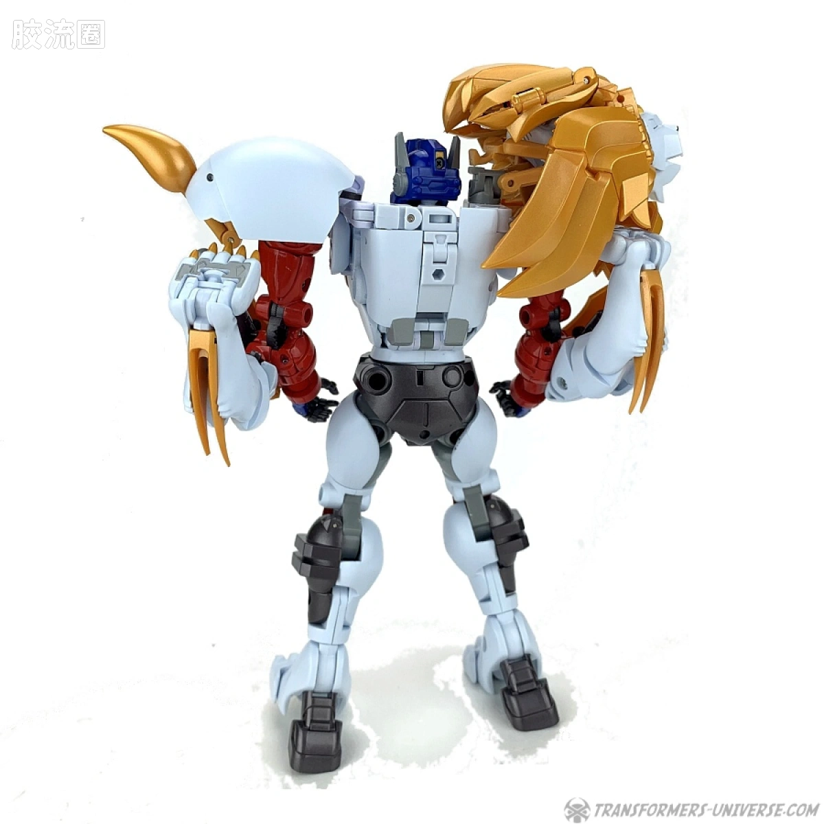 变形金刚MP系列 MP日版 MP-48 白狮擎天柱 (BW) - 图片