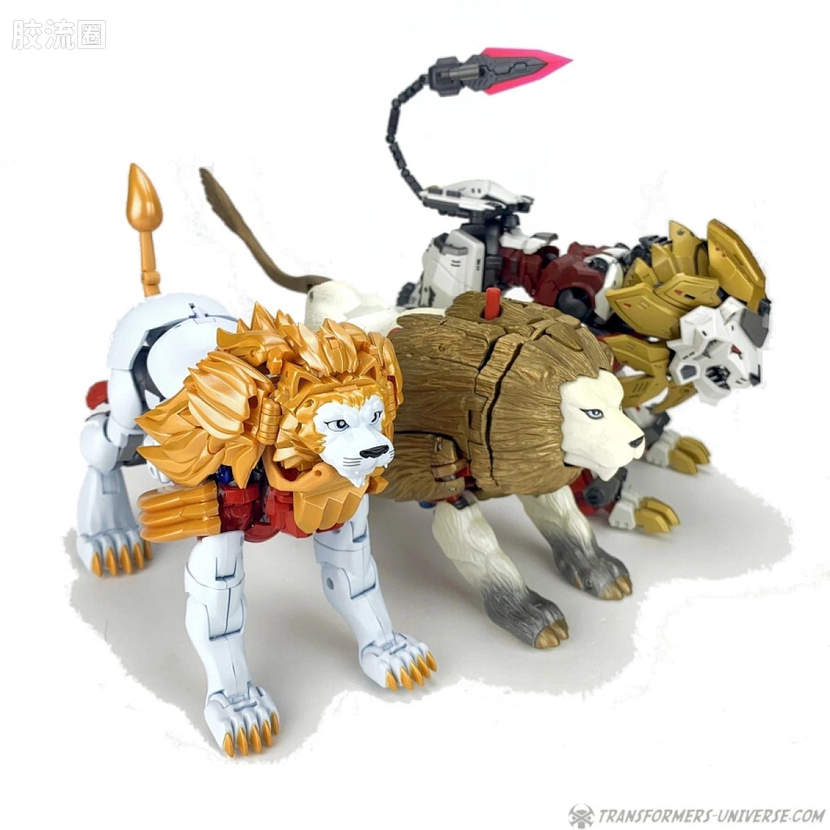 变形金刚MP系列 MP日版 MP-48 白狮擎天柱 (BW) - 图片
