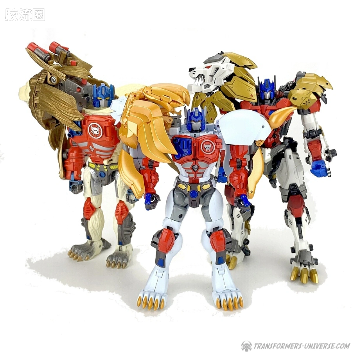 变形金刚MP系列 MP日版 MP-48 白狮擎天柱 (BW) - 图片