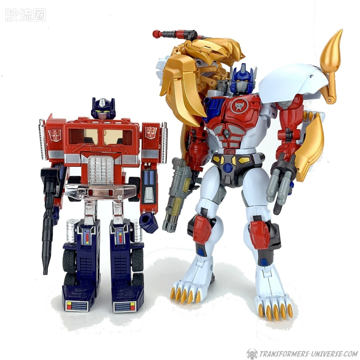 变形金刚MP系列 MP日版 MP-48 白狮擎天柱 (BW) - 图片
