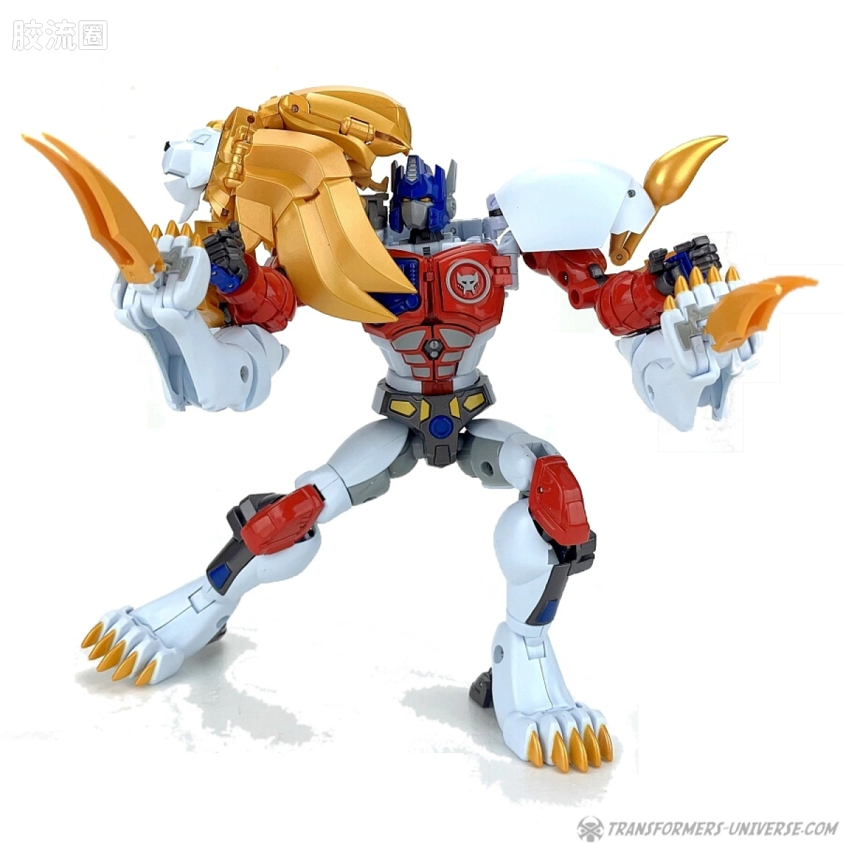 变形金刚MP系列 MP日版 MP-48 白狮擎天柱 (BW) - 图片