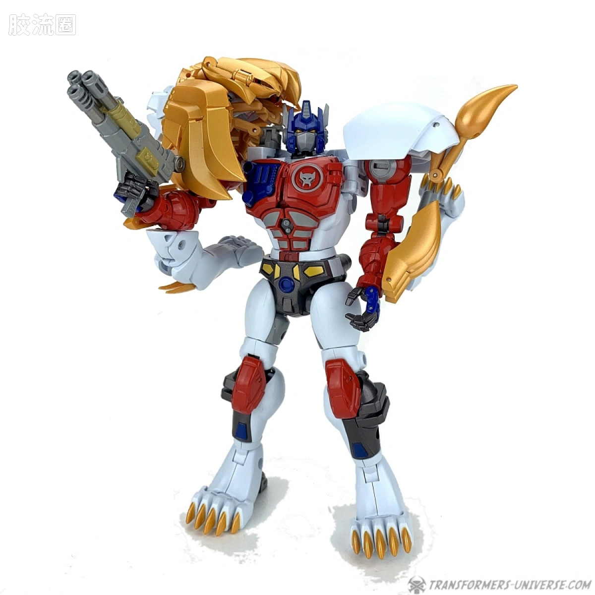 变形金刚MP系列 MP日版 MP-48 白狮擎天柱 (BW) - 图片