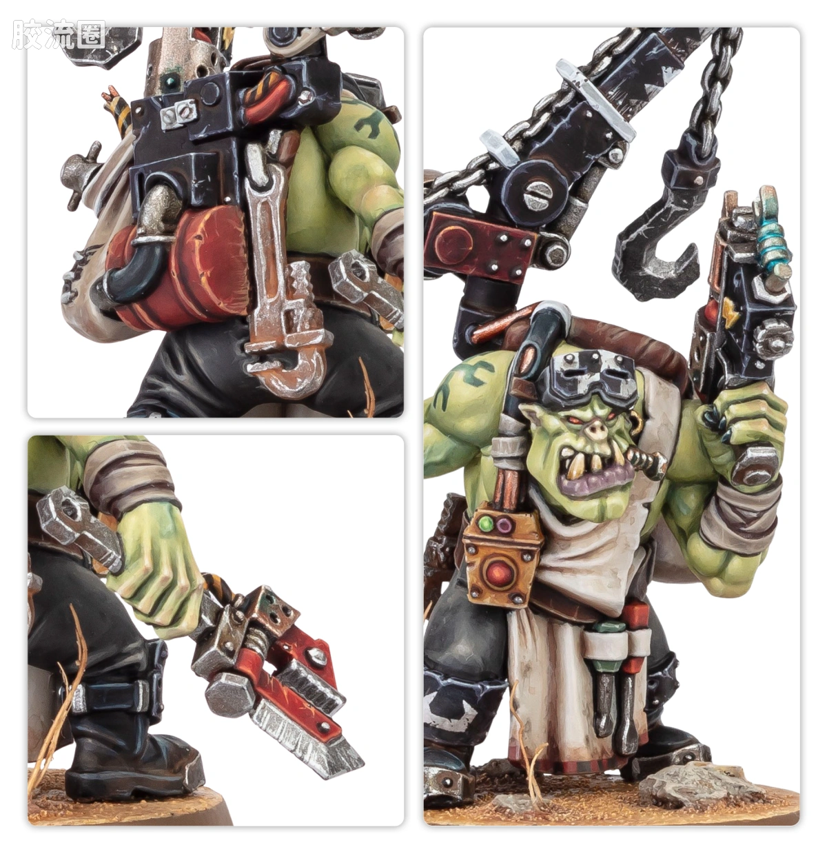 战锤40K Ork 欧克蛮人 11版 技工小子 - 图片