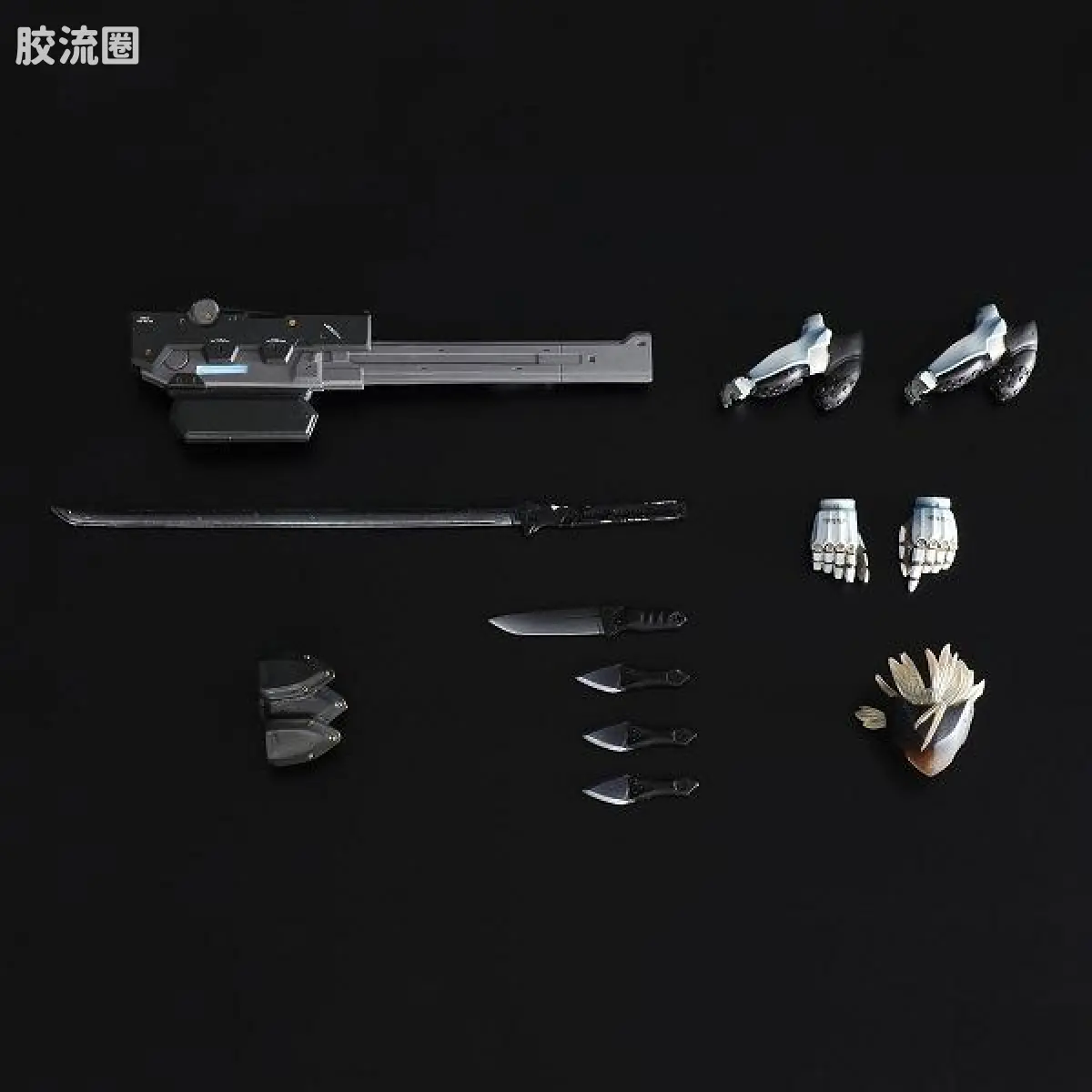 PlayArts改 合金装备 雷电(白色限定) - 图片