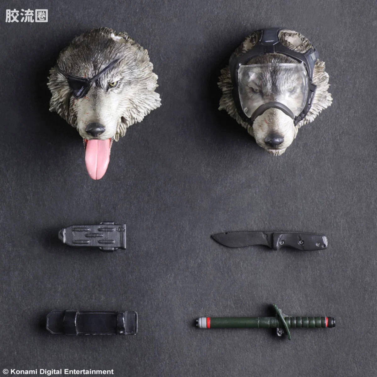 PlayArts改 合金装备 合金装备Ⅴ幻痛 D-Dog - 图片