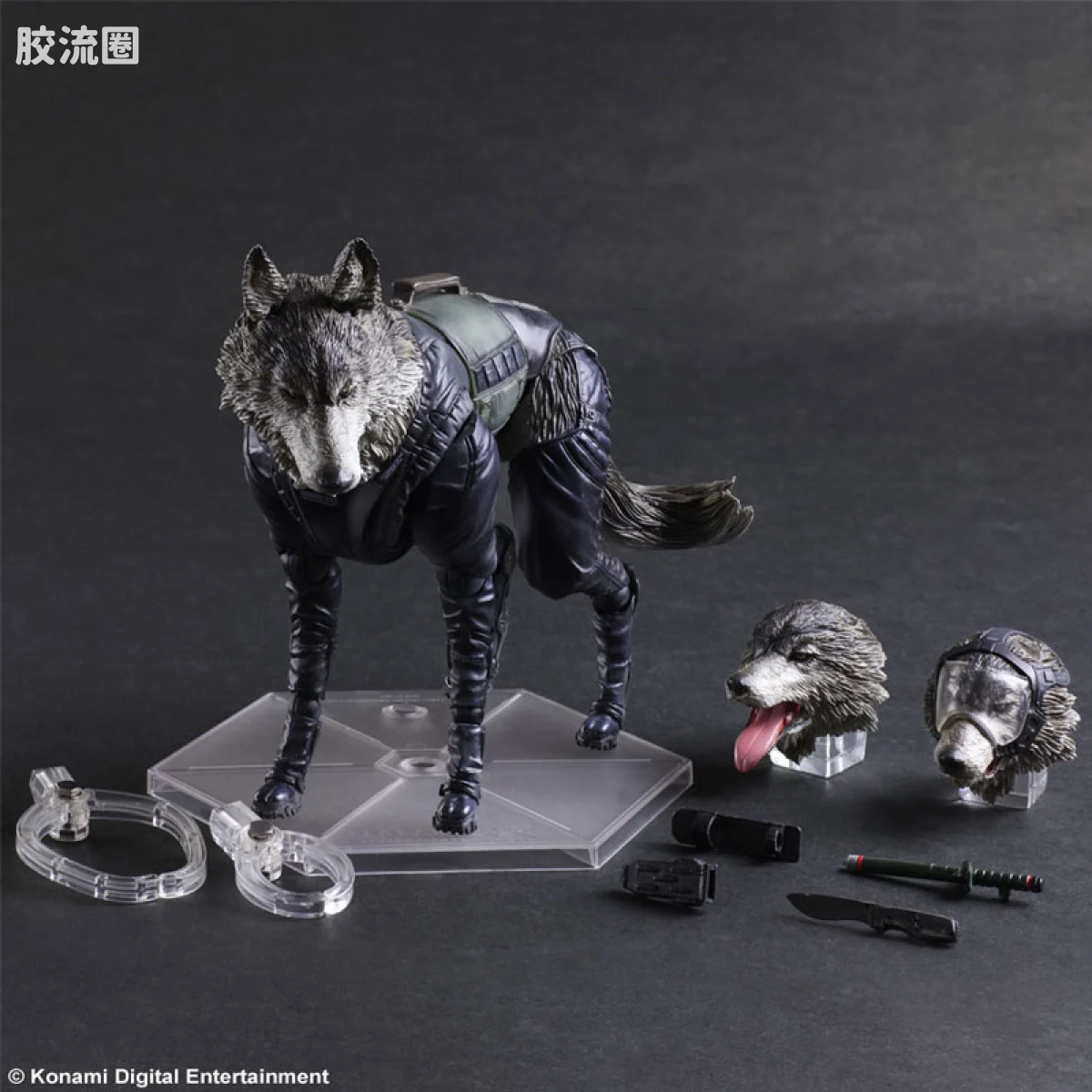 PlayArts改 合金装备 合金装备Ⅴ幻痛 D-Dog - 图片