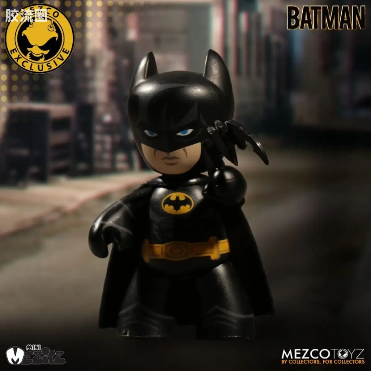 Mezco mez-itz 系列 Mez-Itz 1989 蝙蝠侠 - 图片