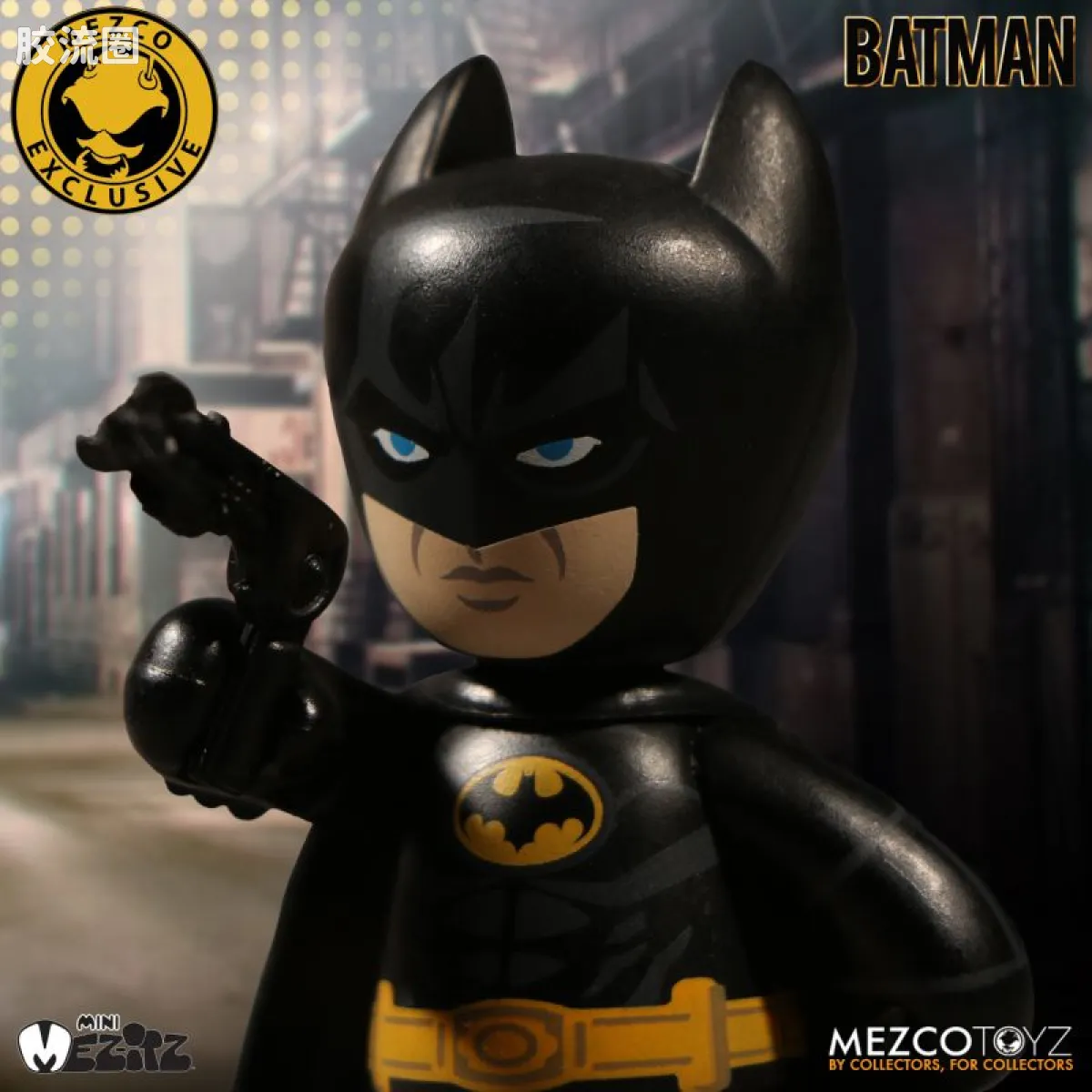 Mezco mez-itz 系列 Mez-Itz 1989 蝙蝠侠 - 图片