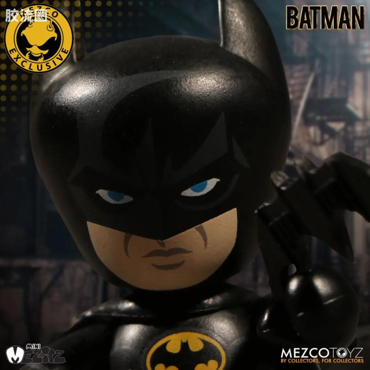 Mezco mez-itz 系列 Mez-Itz 1989 蝙蝠侠 - 图片