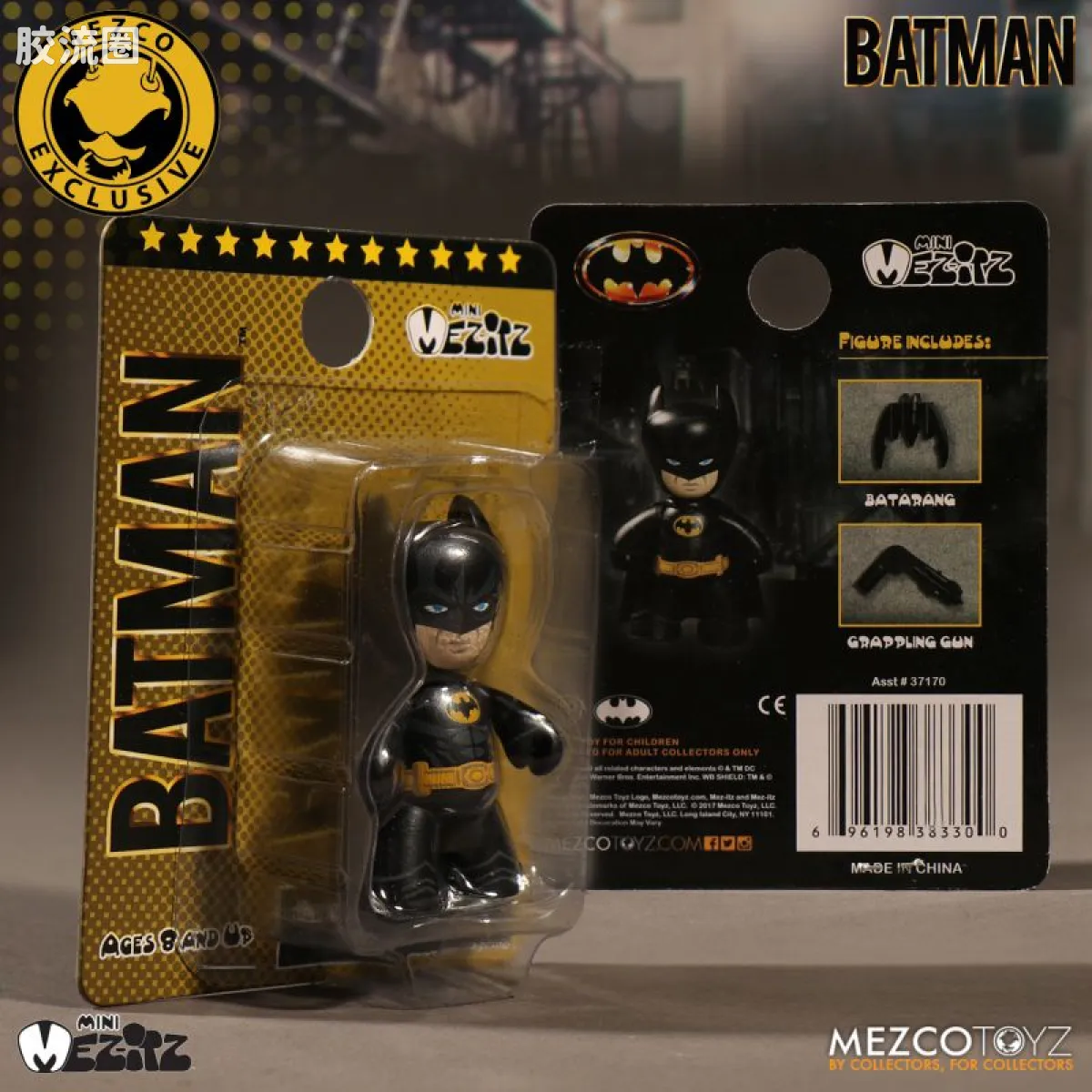 Mezco mez-itz 系列 Mez-Itz 1989 蝙蝠侠 - 图片