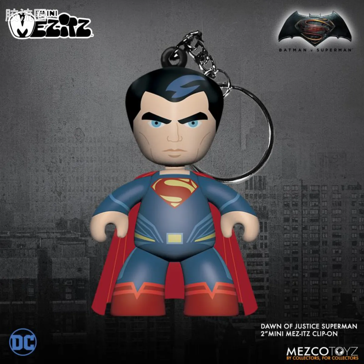Mezco mez-itz 系列 Mez-Itz 正义黎明 挂件套装 - 图片