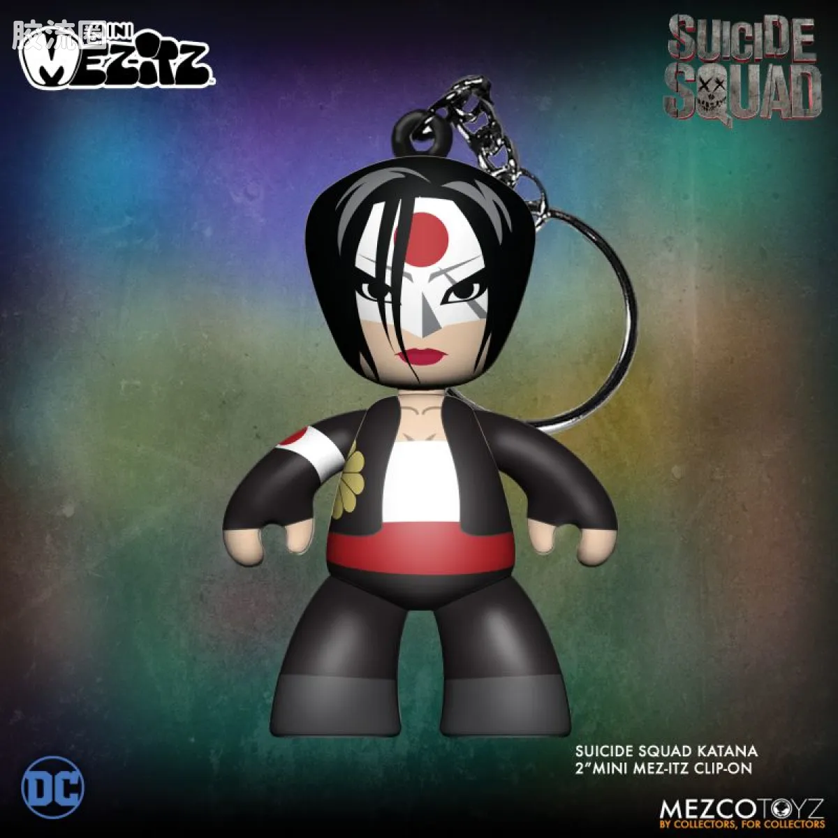 Mezco mez-itz 系列 Mez-Itz 自杀小队 挂件套装 - 图片