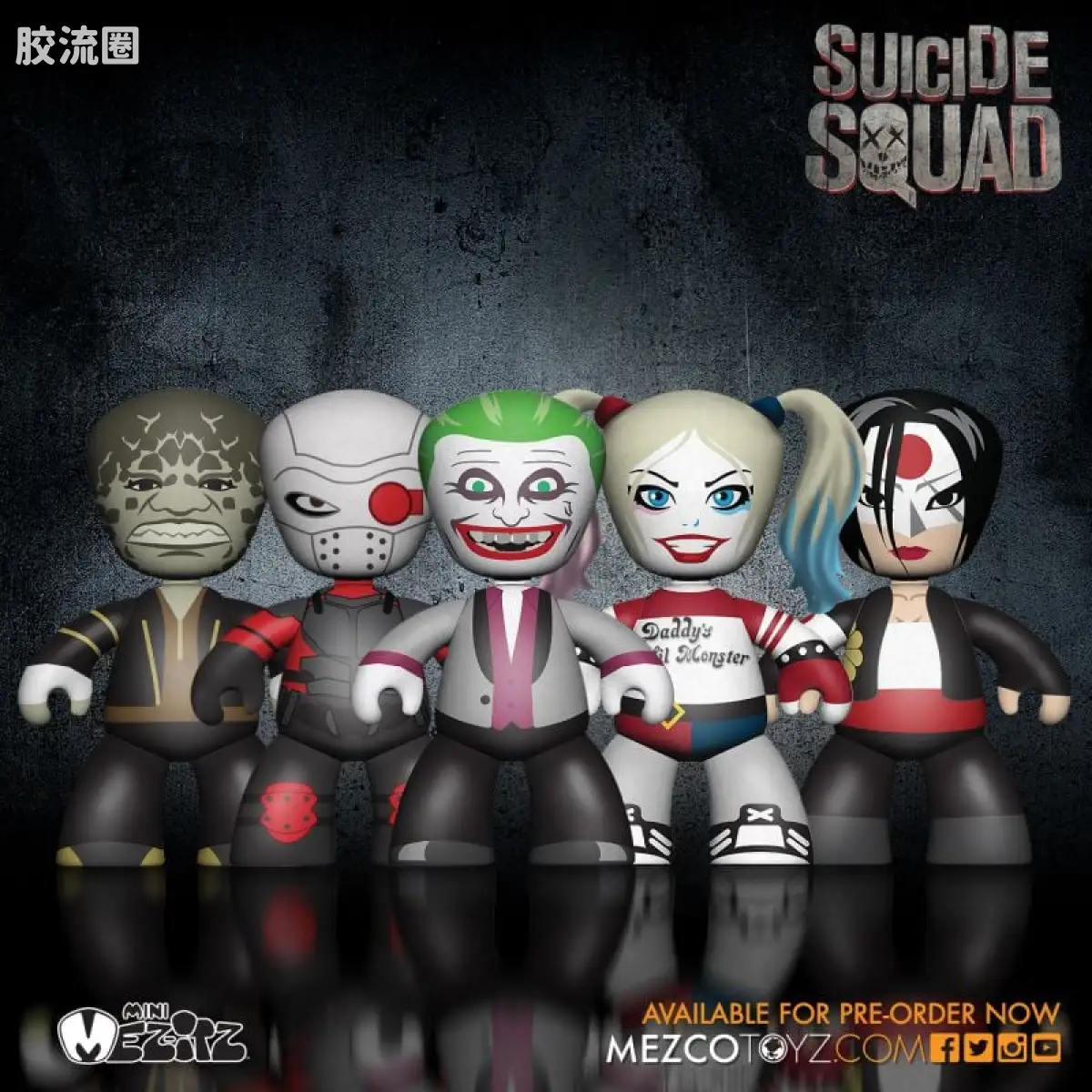 Mezco mez-itz 系列 Mez-Itz 自杀小队 - 图片