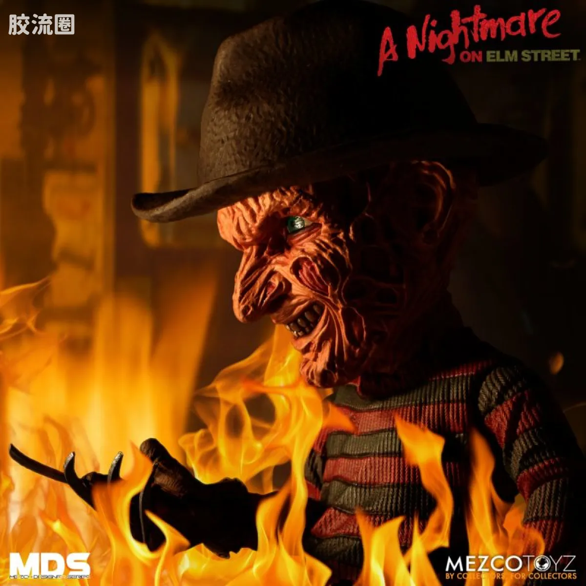 Mezco 娃娃系列 风格/设计师系列 电影 猛鬼街 弗莱迪 - 图片
