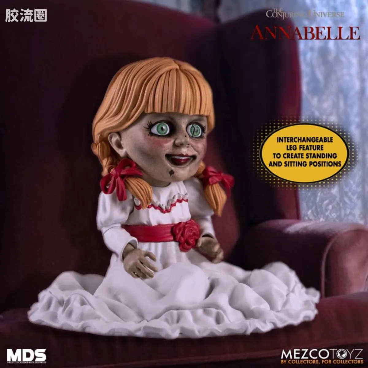 Mezco 娃娃系列 风格/设计师系列 电影 招魂 安娜贝尔 - 图片